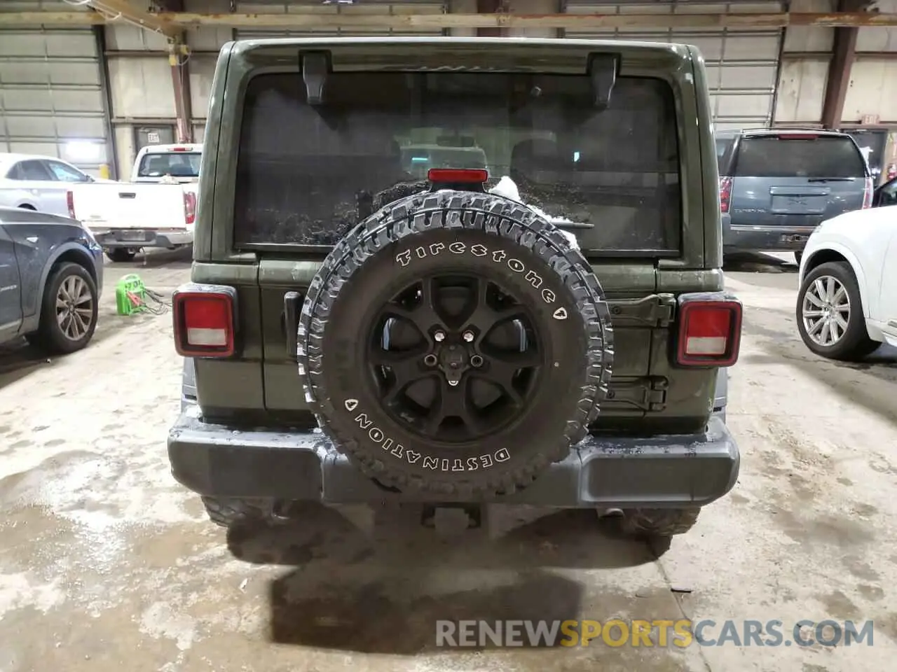 6 Photograph of a damaged car 1C4HJXDG1MW761204 JEEP WRANGLER 2021