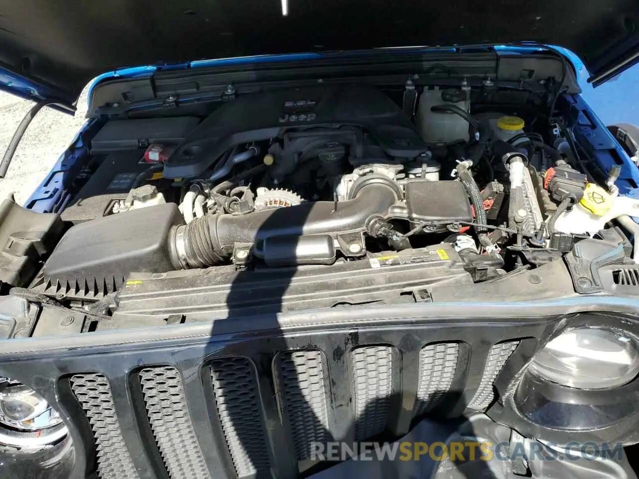 11 Photograph of a damaged car 1C4HJXDG1MW863778 JEEP WRANGLER 2021