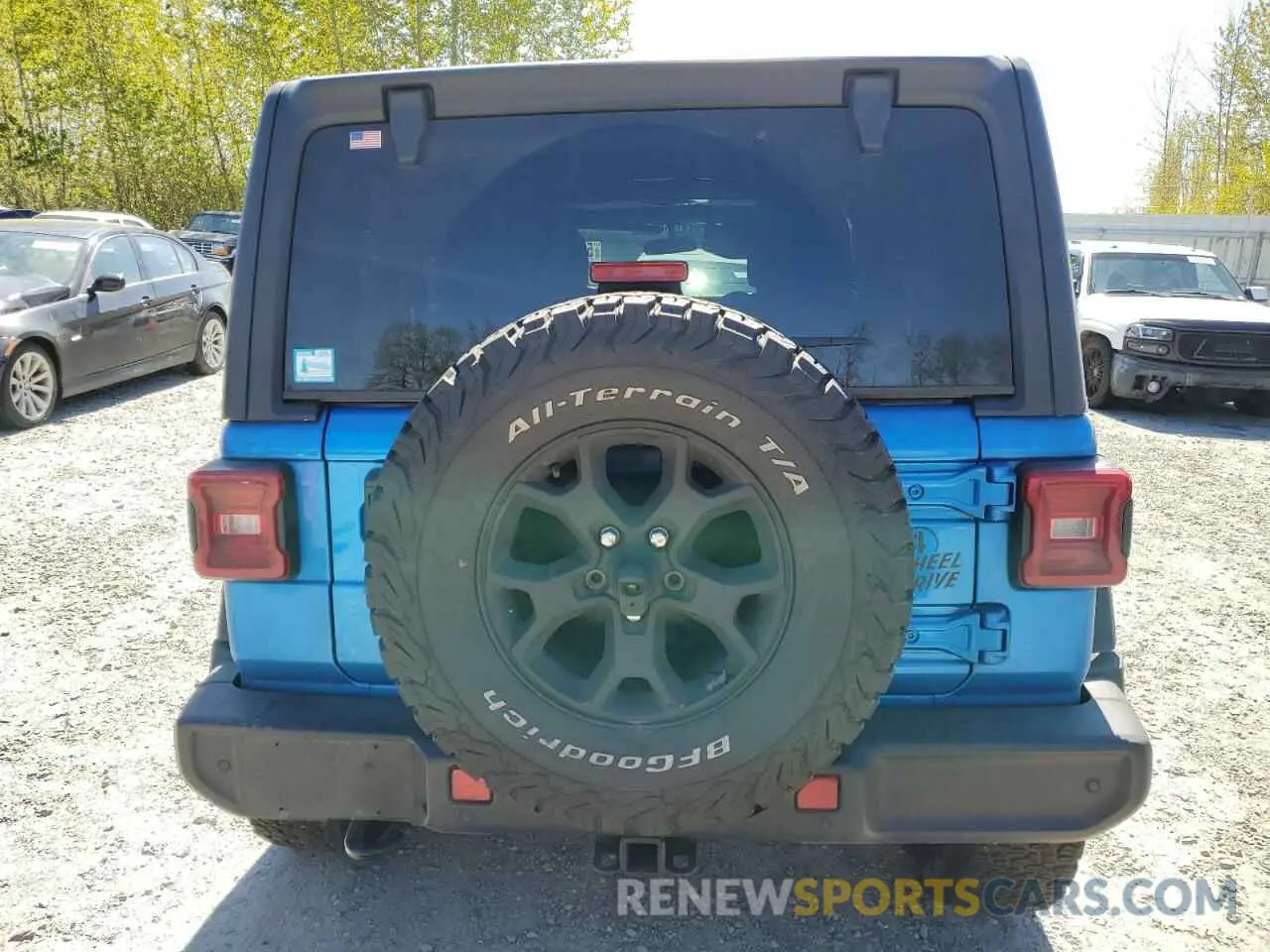 6 Photograph of a damaged car 1C4HJXDG1MW863778 JEEP WRANGLER 2021