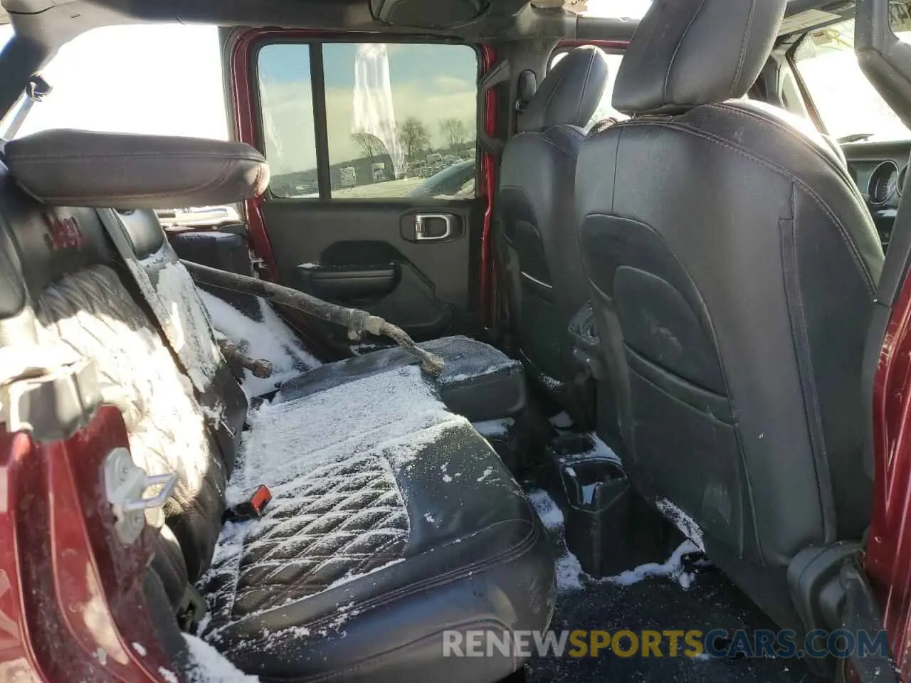 10 Photograph of a damaged car 1C4HJXDG2MW544163 JEEP WRANGLER 2021