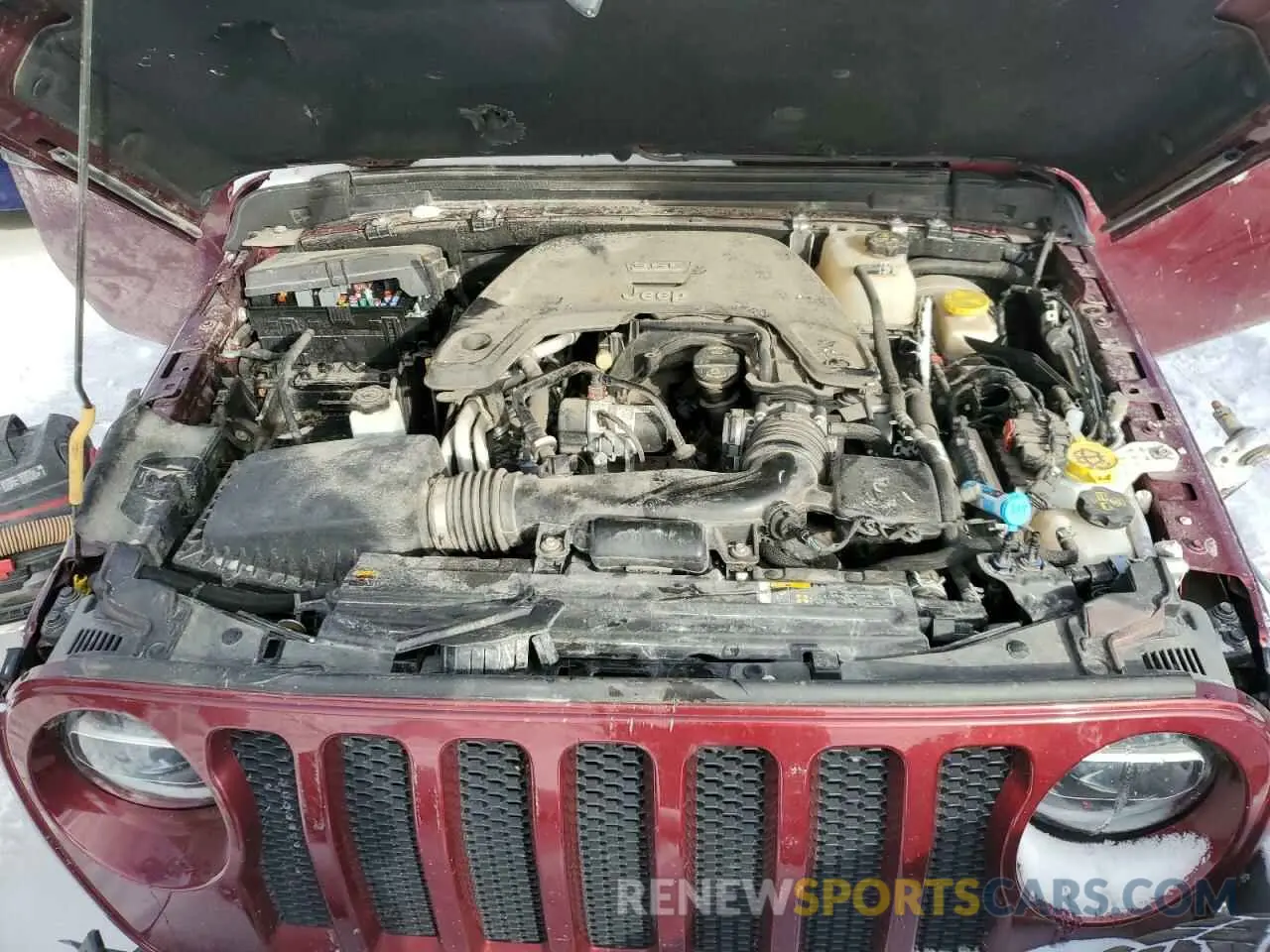 11 Photograph of a damaged car 1C4HJXDG2MW544163 JEEP WRANGLER 2021