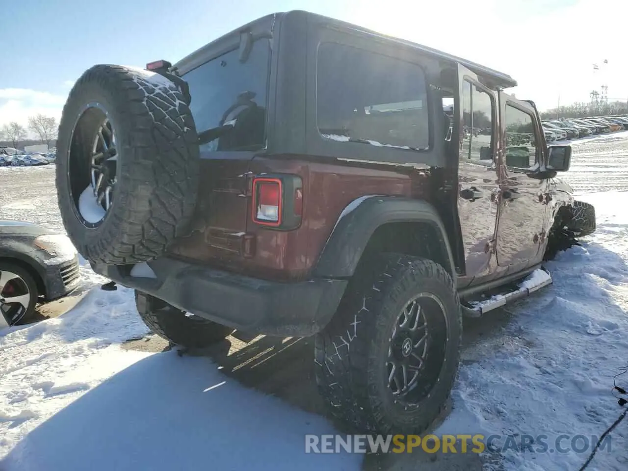 3 Photograph of a damaged car 1C4HJXDG2MW544163 JEEP WRANGLER 2021