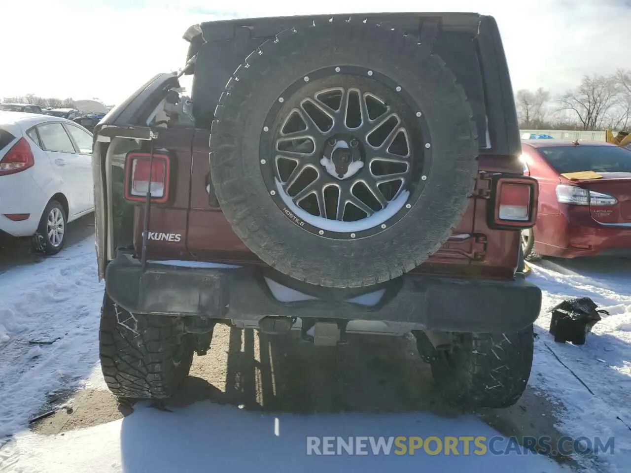 6 Photograph of a damaged car 1C4HJXDG2MW544163 JEEP WRANGLER 2021