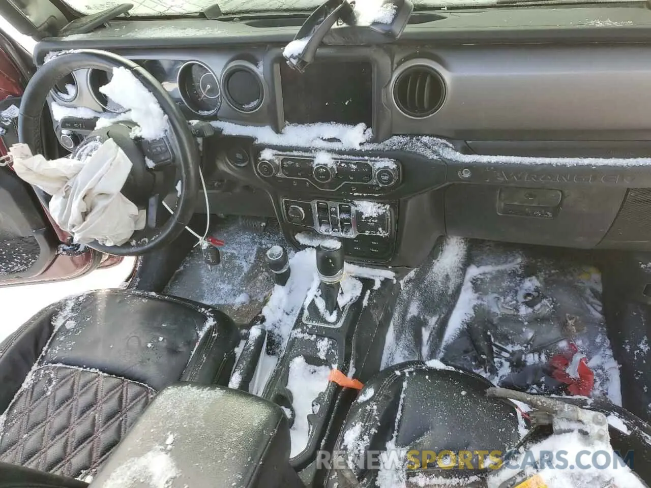 8 Photograph of a damaged car 1C4HJXDG2MW544163 JEEP WRANGLER 2021