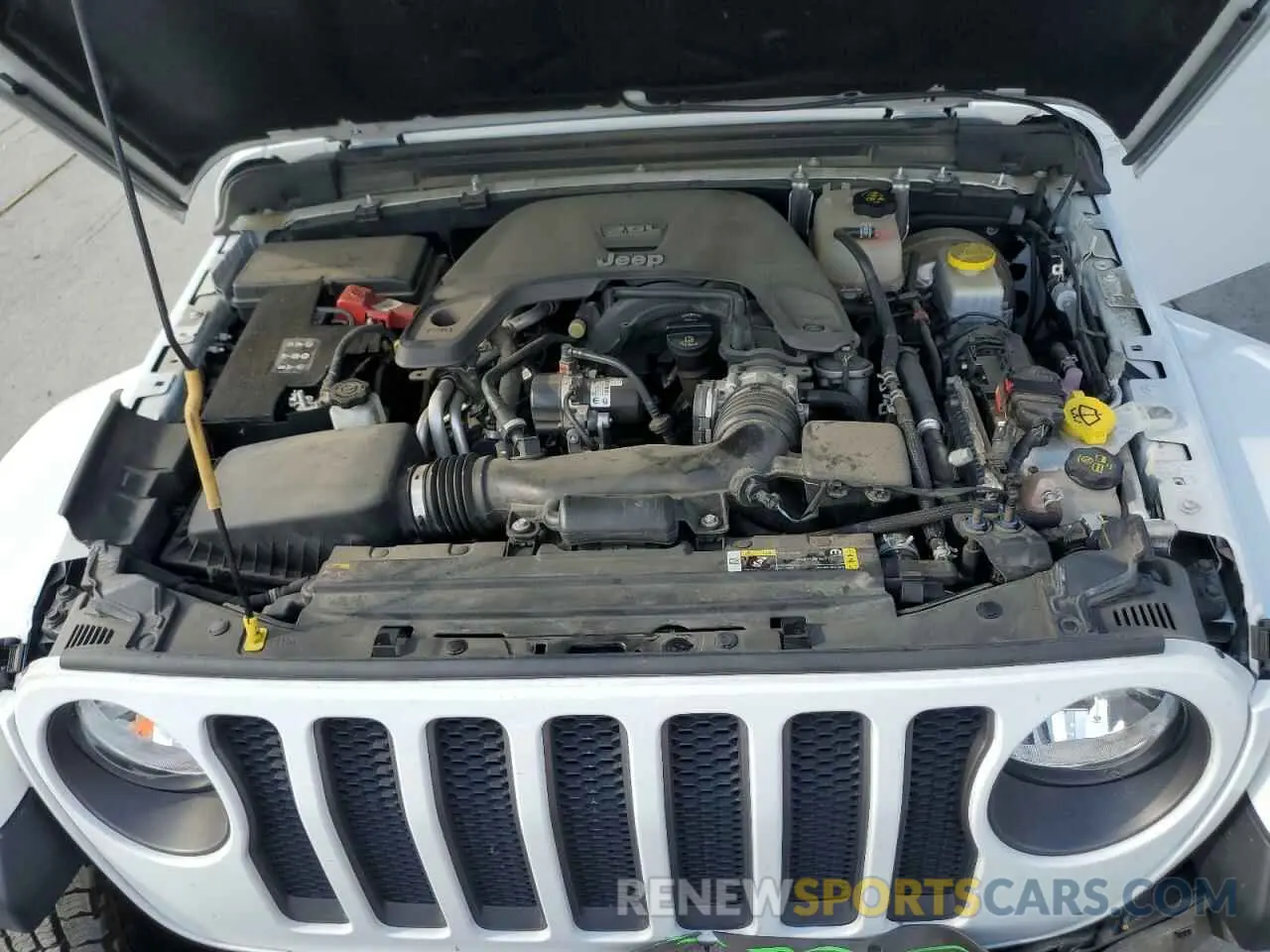 11 Photograph of a damaged car 1C4HJXDG2MW666554 JEEP WRANGLER 2021