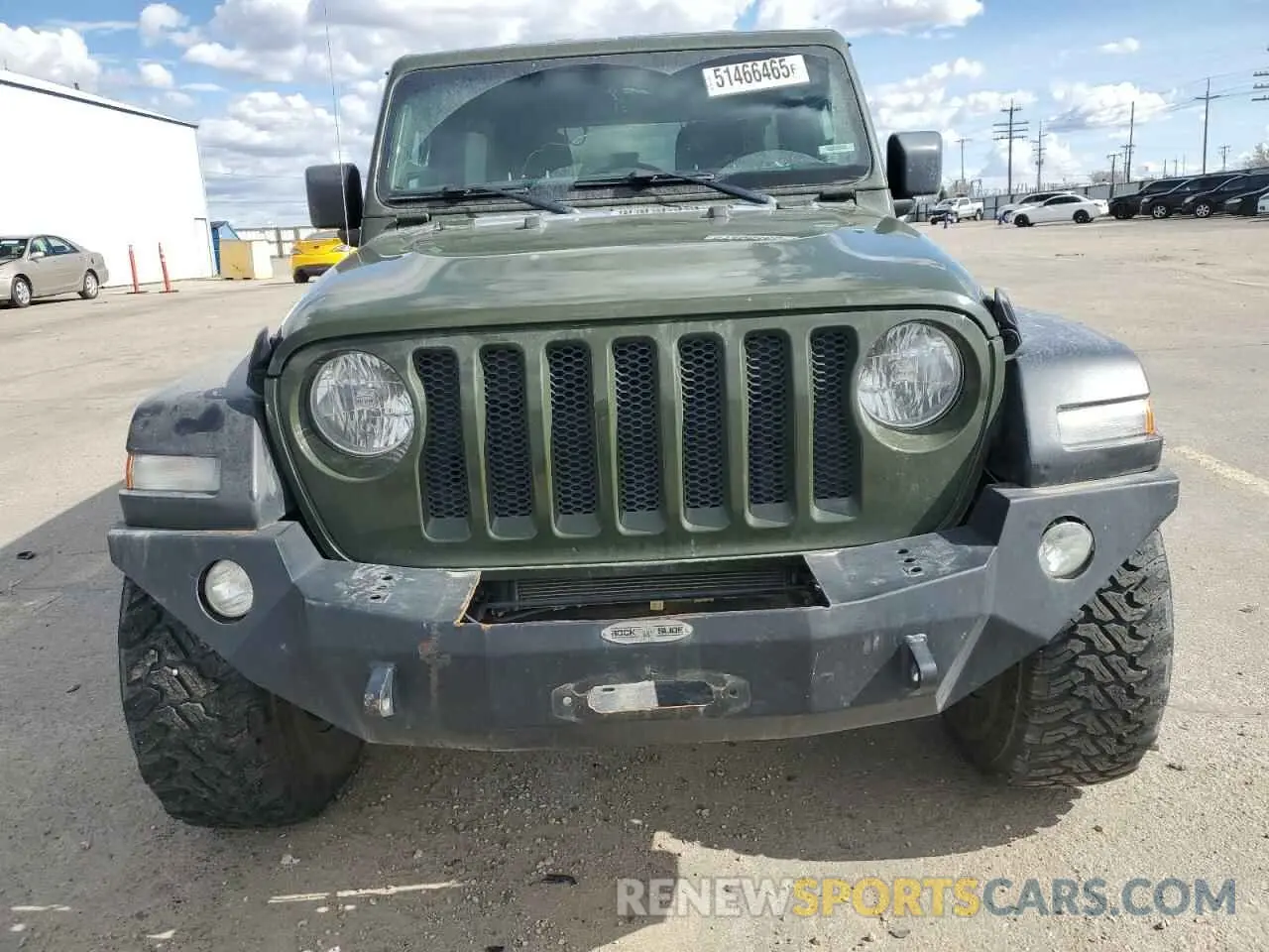 5 Photograph of a damaged car 1C4HJXDG2MW712223 JEEP WRANGLER 2021