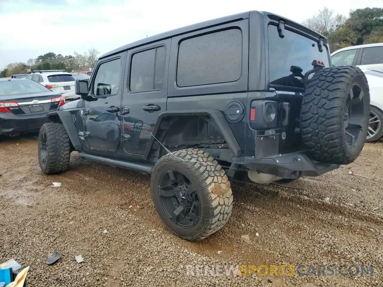 2 Photograph of a damaged car 1C4HJXDG3MW508594 JEEP WRANGLER 2021