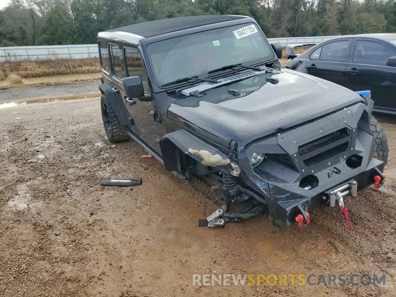 4 Photograph of a damaged car 1C4HJXDG3MW508594 JEEP WRANGLER 2021