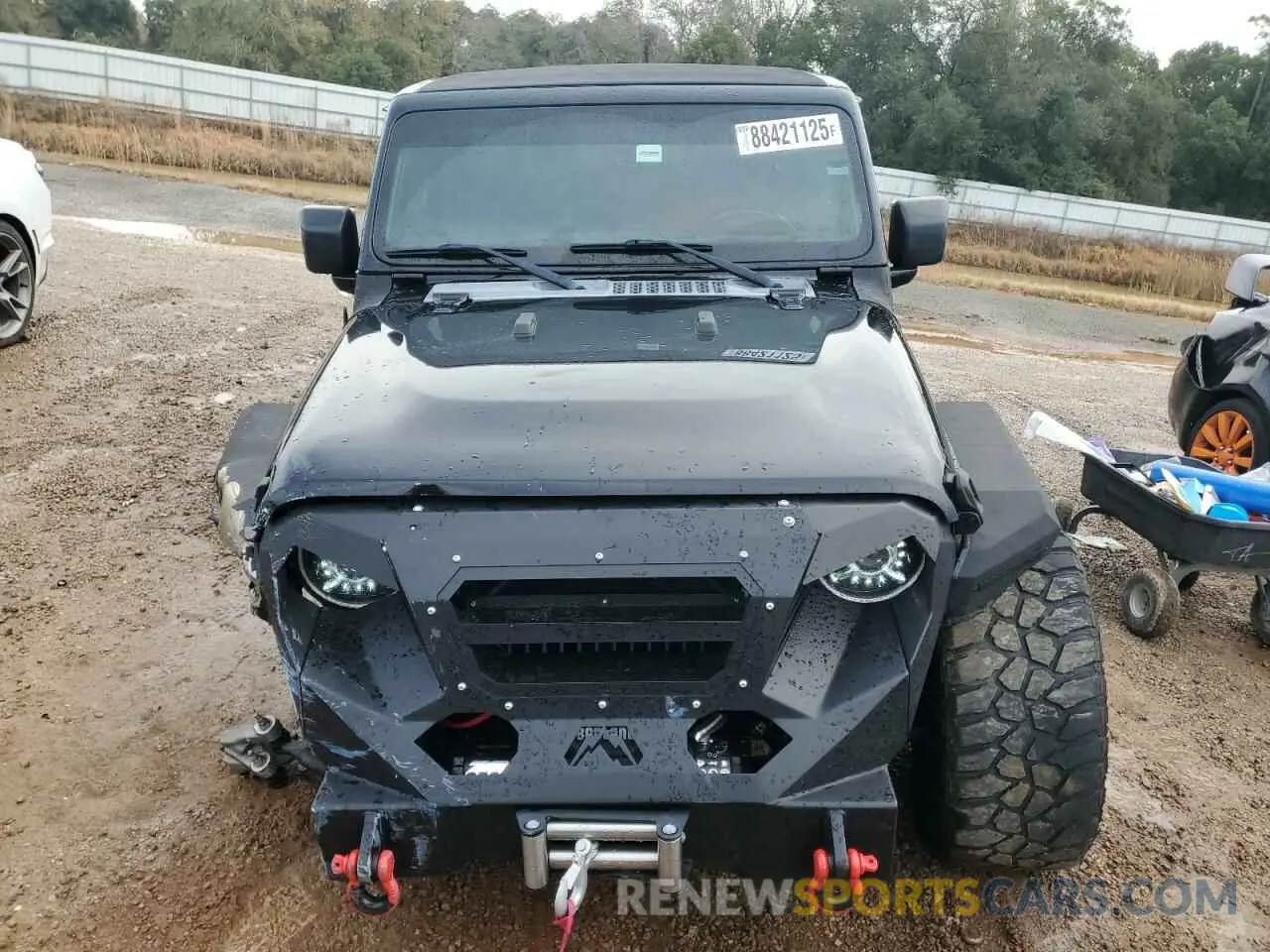 5 Photograph of a damaged car 1C4HJXDG3MW508594 JEEP WRANGLER 2021