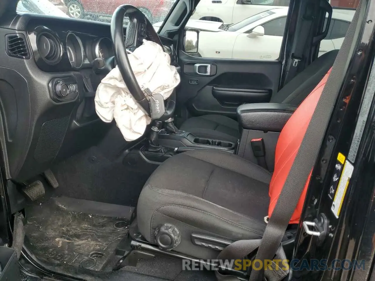 7 Photograph of a damaged car 1C4HJXDG3MW508594 JEEP WRANGLER 2021