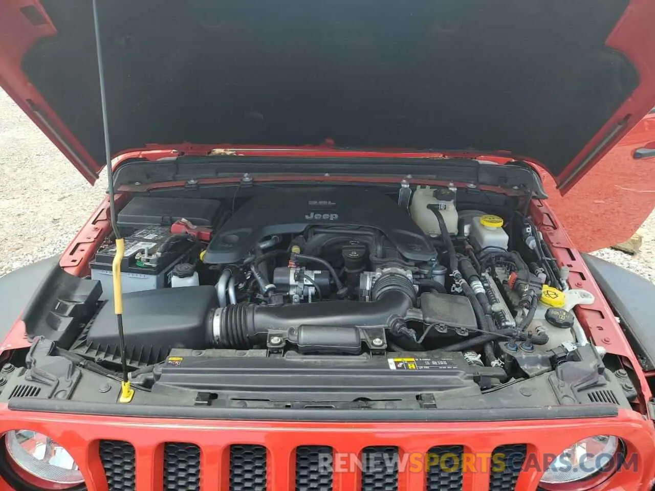 11 Photograph of a damaged car 1C4HJXDG3MW525881 JEEP WRANGLER 2021