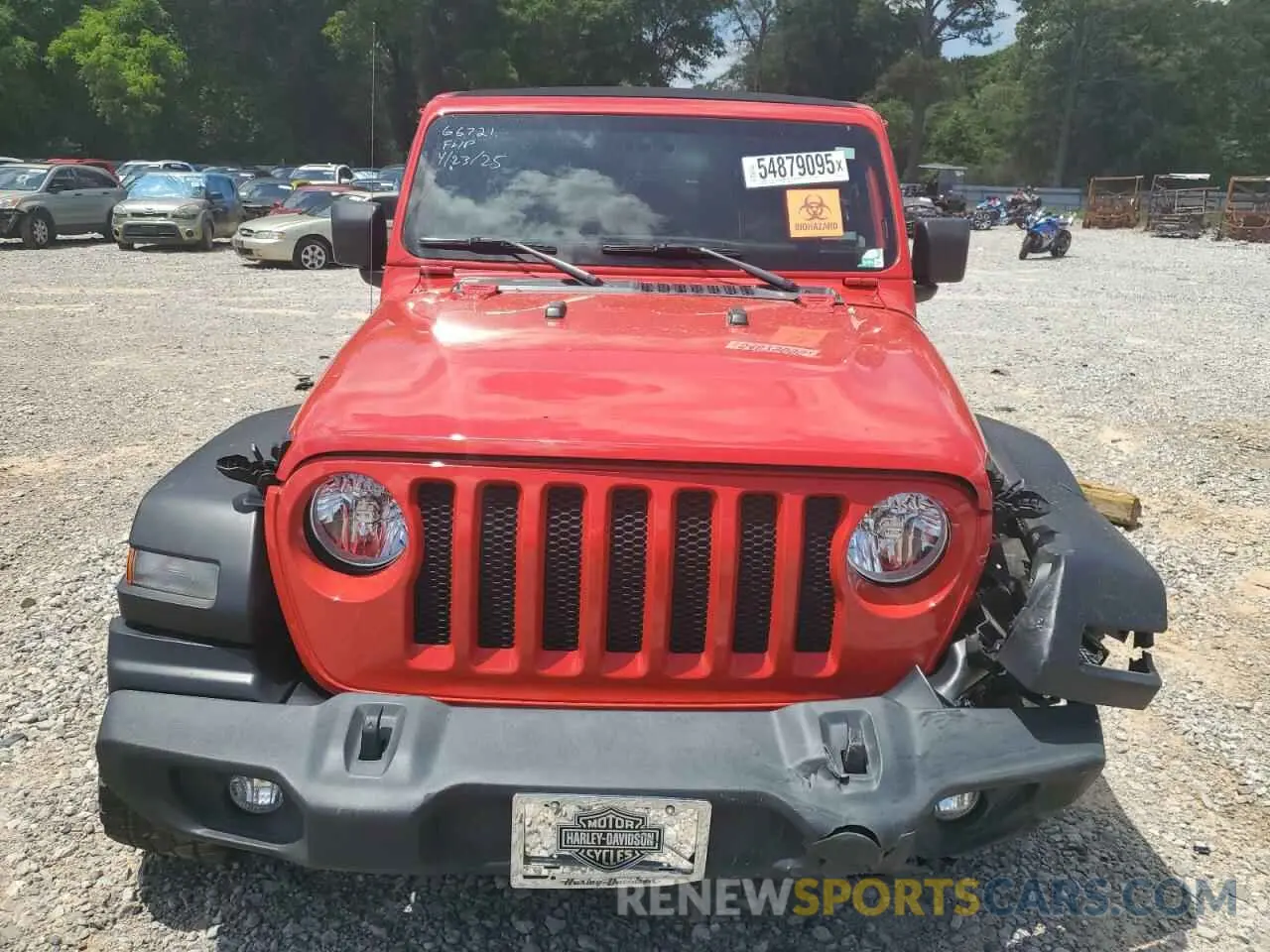 5 Photograph of a damaged car 1C4HJXDG3MW525881 JEEP WRANGLER 2021