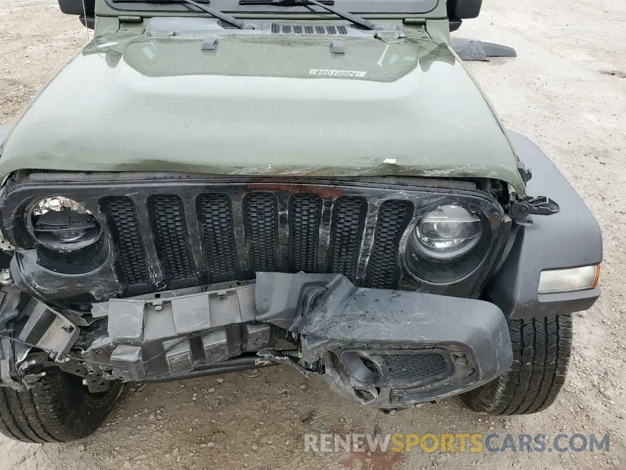 12 Photograph of a damaged car 1C4HJXDG3MW697733 JEEP WRANGLER 2021