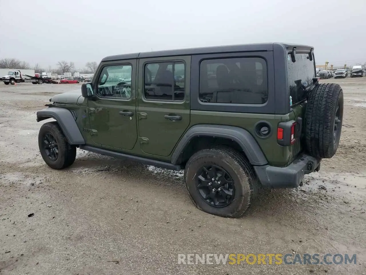 2 Photograph of a damaged car 1C4HJXDG3MW697733 JEEP WRANGLER 2021