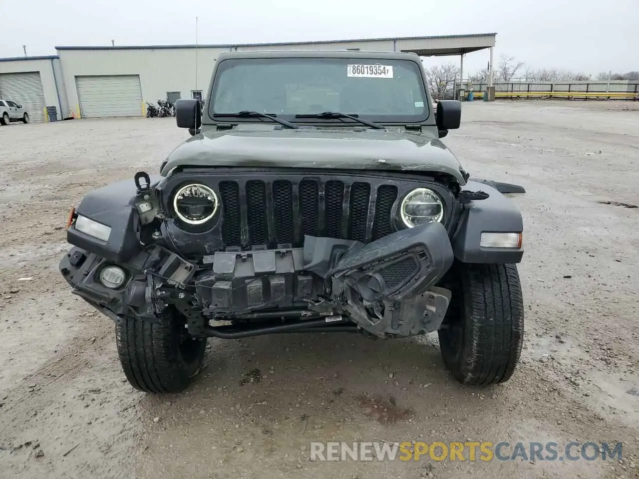 5 Photograph of a damaged car 1C4HJXDG3MW697733 JEEP WRANGLER 2021