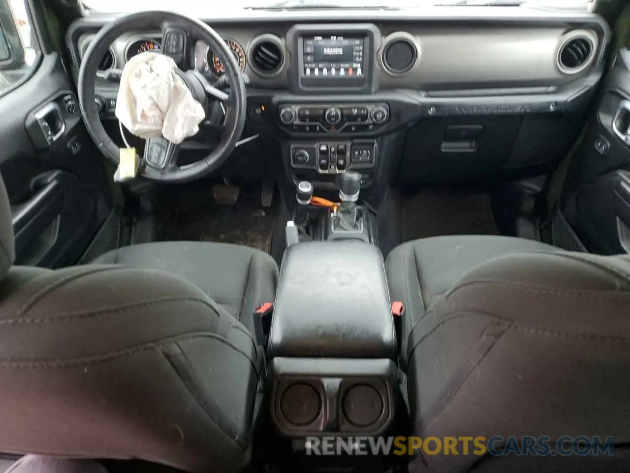 8 Photograph of a damaged car 1C4HJXDG3MW697733 JEEP WRANGLER 2021