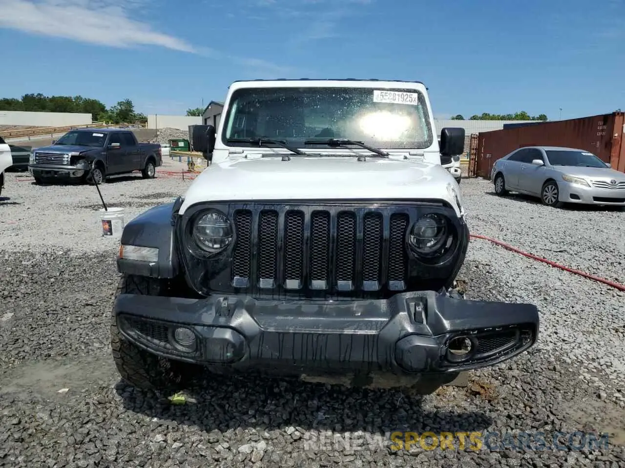 5 Photograph of a damaged car 1C4HJXDG3MW752441 JEEP WRANGLER 2021