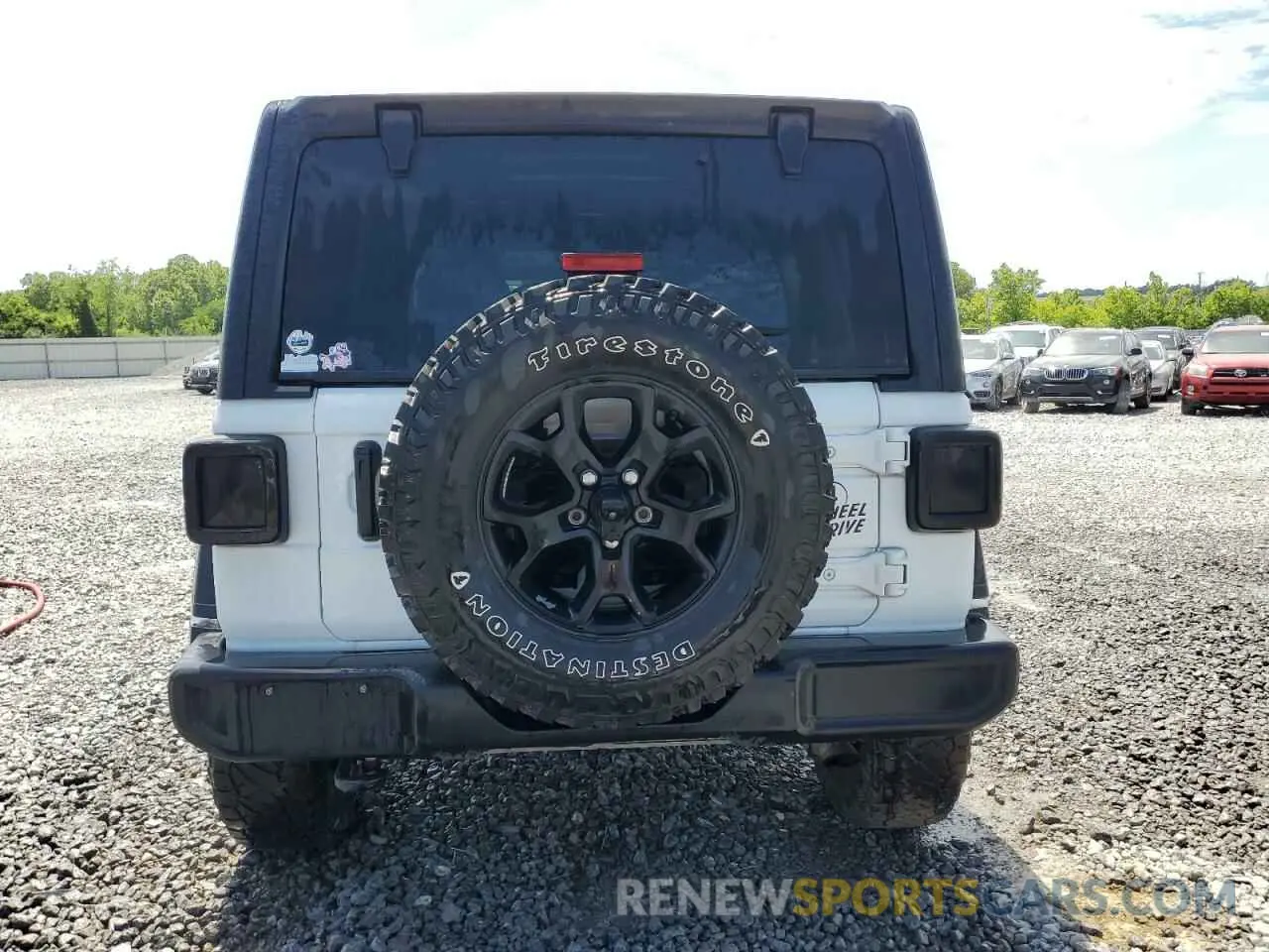 6 Photograph of a damaged car 1C4HJXDG3MW752441 JEEP WRANGLER 2021