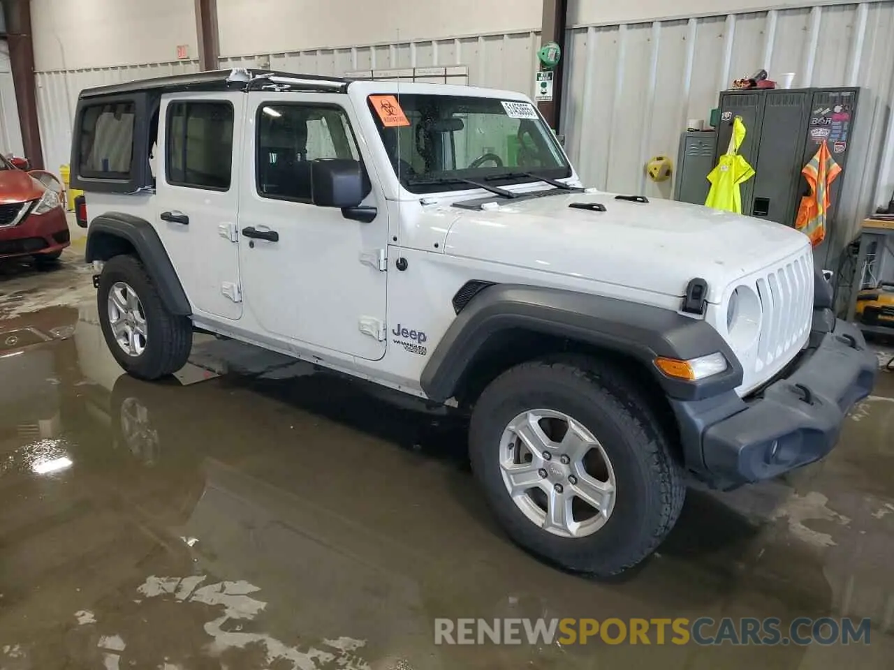 4 Photograph of a damaged car 1C4HJXDG4MW509446 JEEP WRANGLER 2021