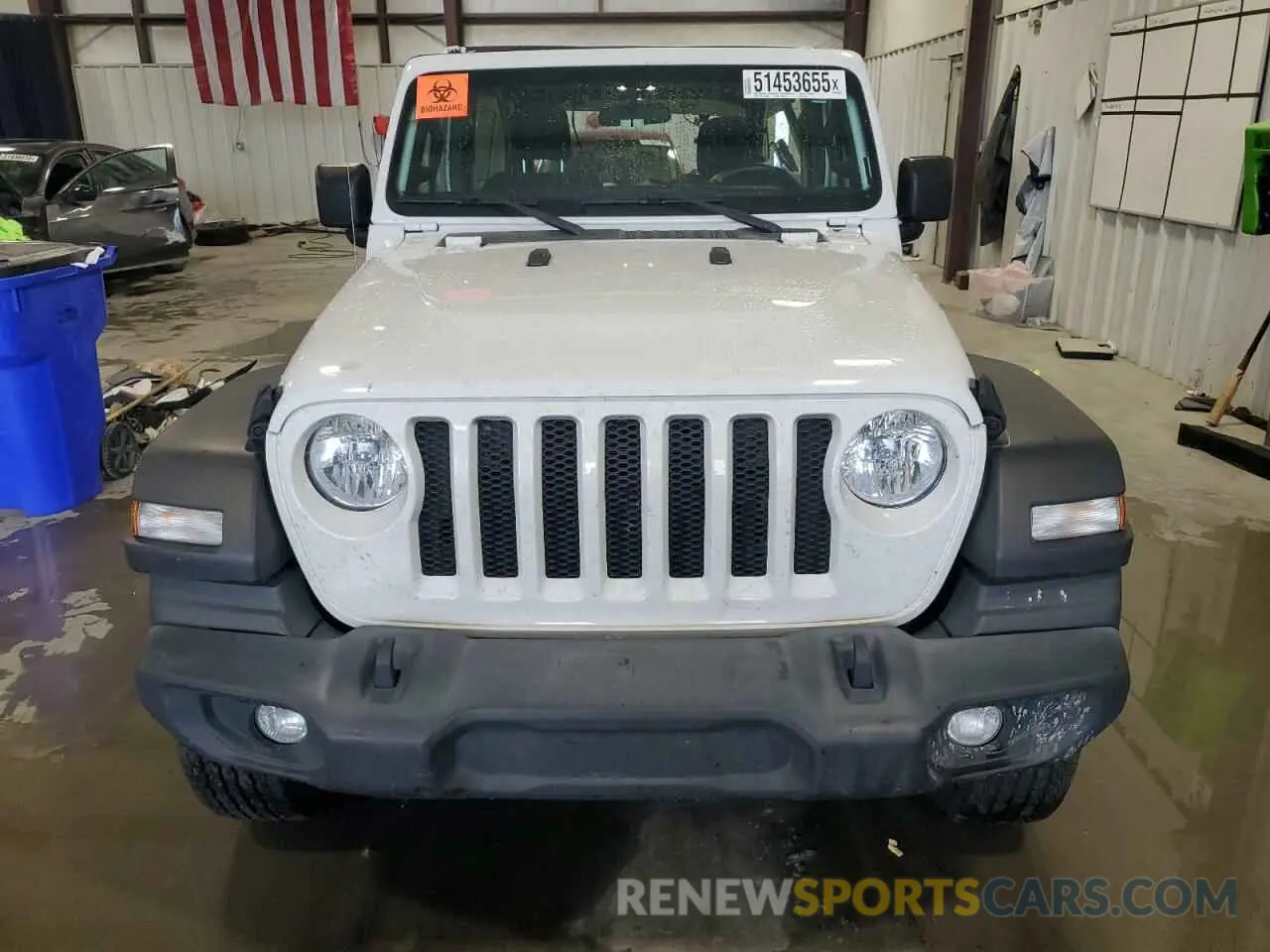 5 Photograph of a damaged car 1C4HJXDG4MW509446 JEEP WRANGLER 2021