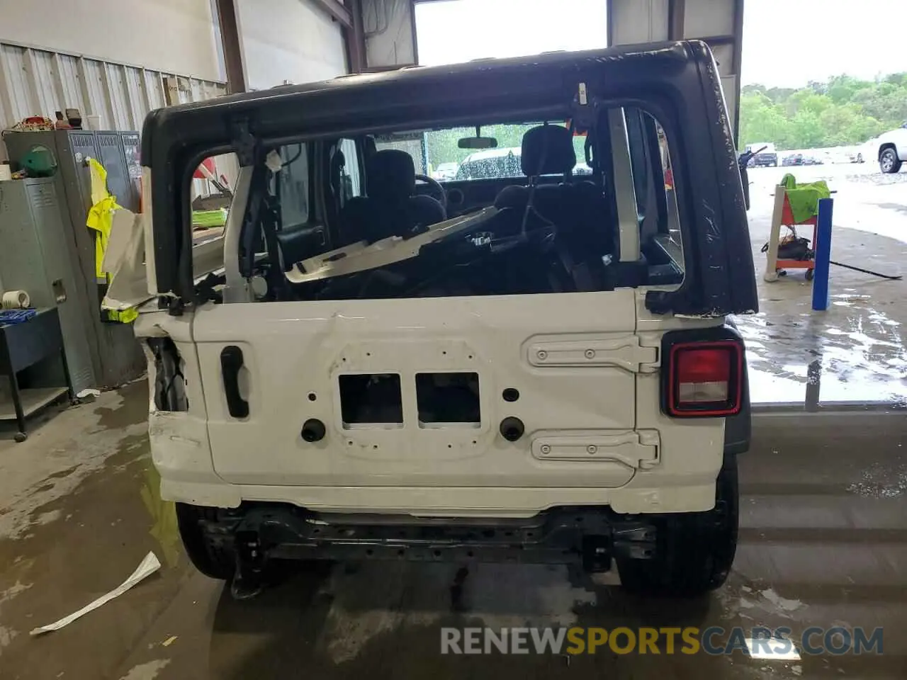 6 Photograph of a damaged car 1C4HJXDG4MW509446 JEEP WRANGLER 2021