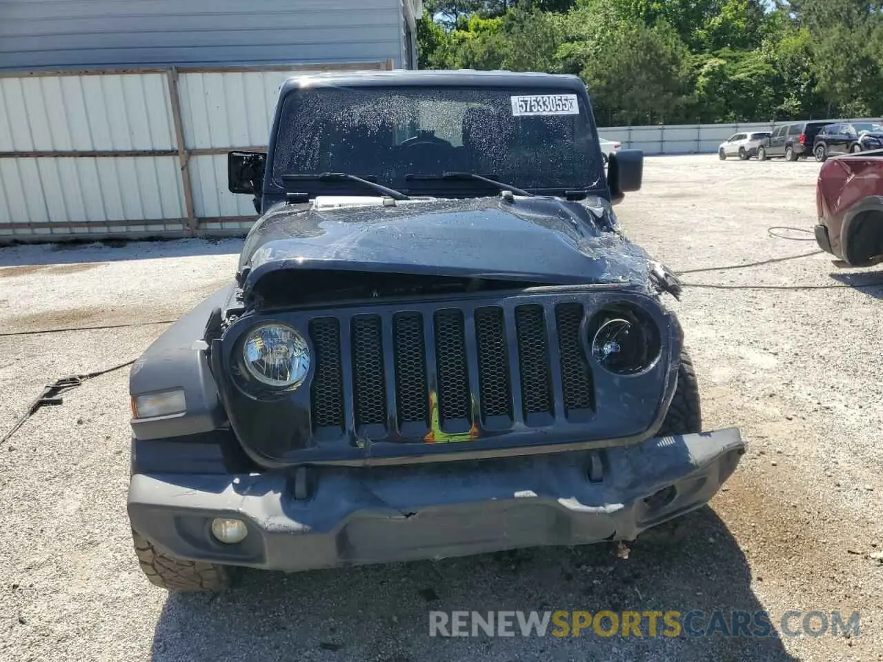 5 Photograph of a damaged car 1C4HJXDG4MW532158 JEEP WRANGLER 2021