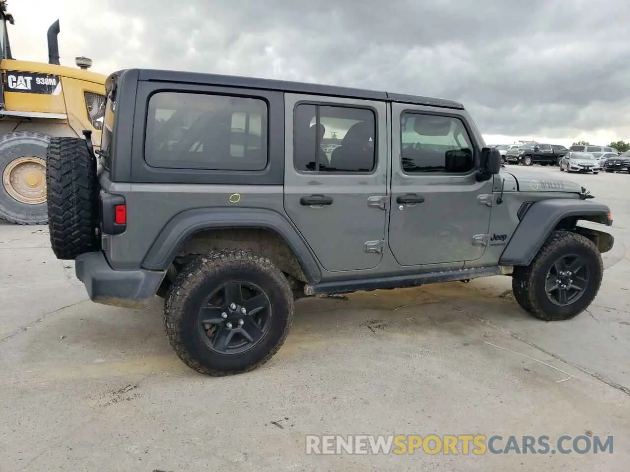 3 Photograph of a damaged car 1C4HJXDG4MW609644 JEEP WRANGLER 2021