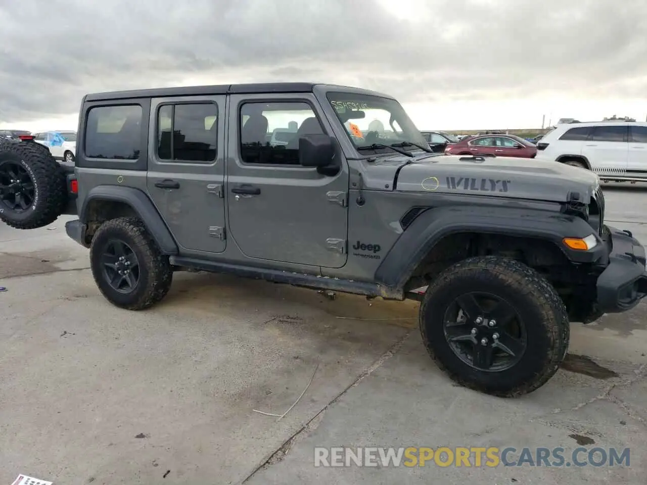 4 Photograph of a damaged car 1C4HJXDG4MW609644 JEEP WRANGLER 2021