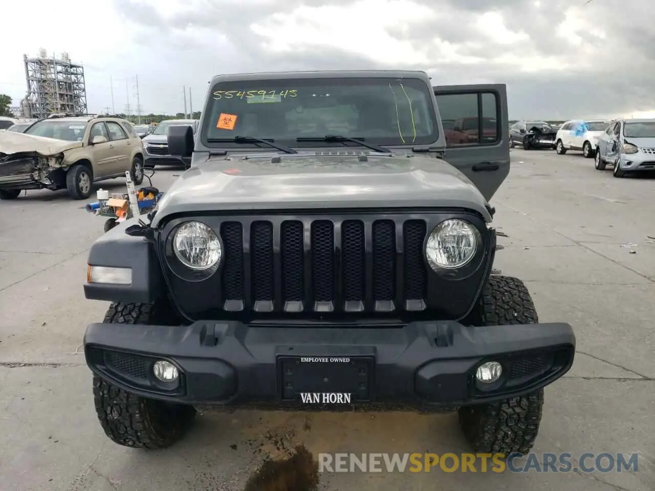 5 Photograph of a damaged car 1C4HJXDG4MW609644 JEEP WRANGLER 2021