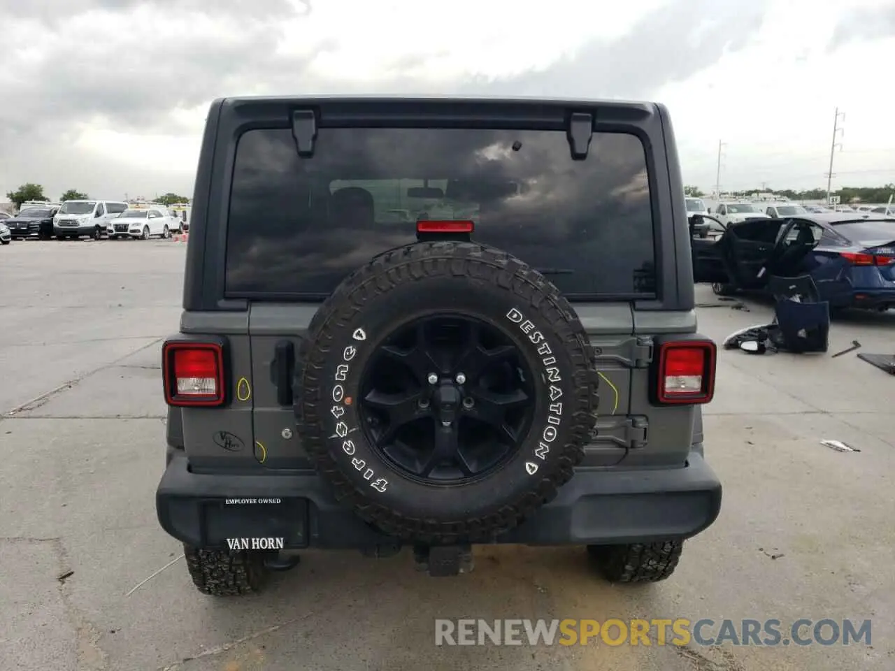 6 Photograph of a damaged car 1C4HJXDG4MW609644 JEEP WRANGLER 2021