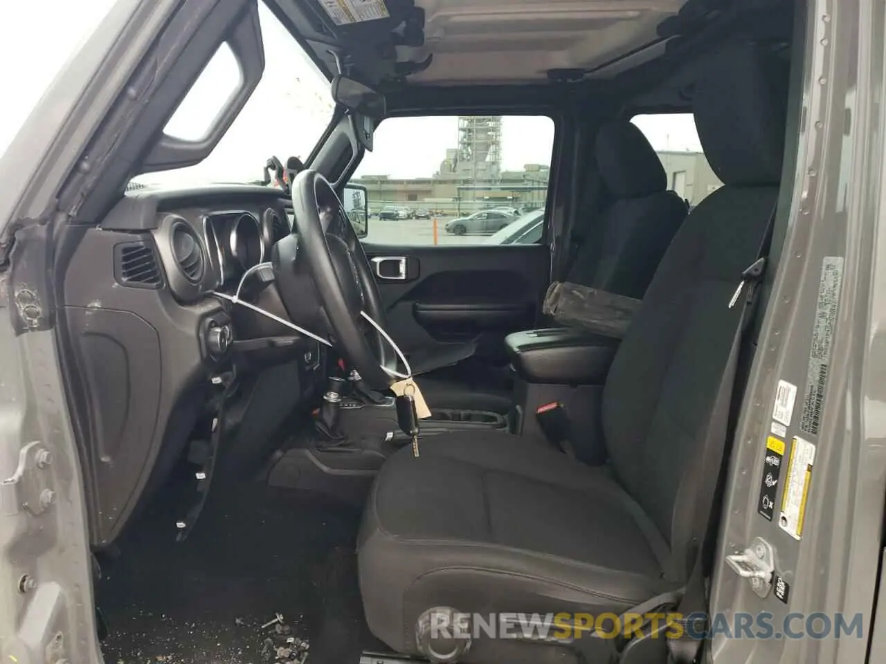 7 Photograph of a damaged car 1C4HJXDG4MW609644 JEEP WRANGLER 2021