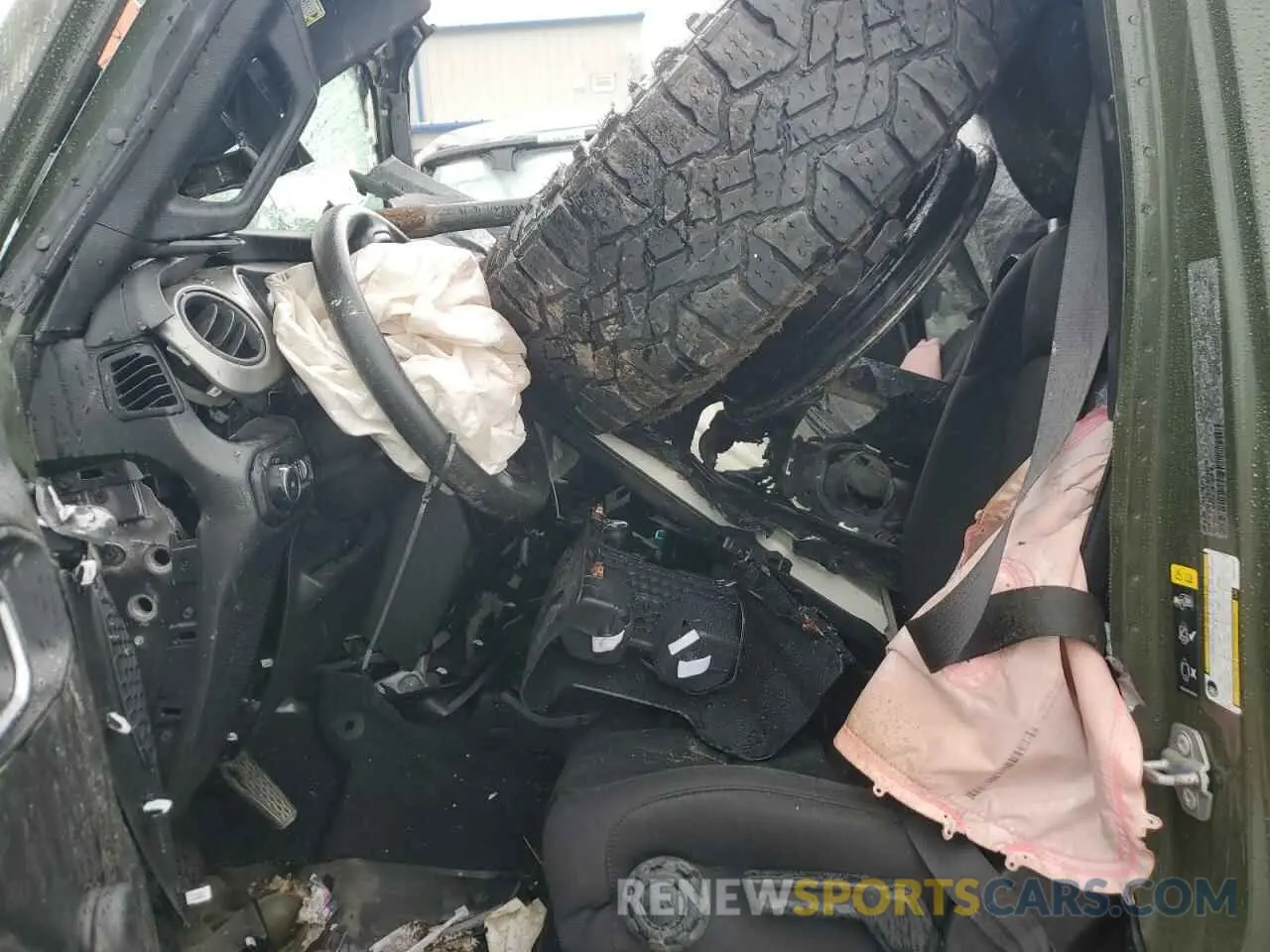 7 Photograph of a damaged car 1C4HJXDG4MW666703 JEEP WRANGLER 2021