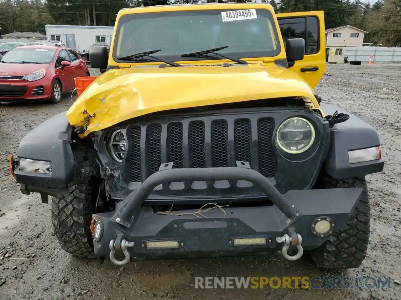 5 Photograph of a damaged car 1C4HJXDG5MW577822 JEEP WRANGLER 2021