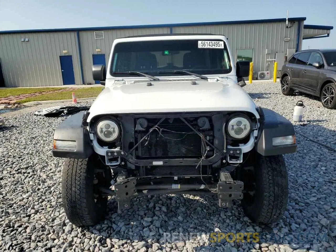 5 Photograph of a damaged car 1C4HJXDG6MW731695 JEEP WRANGLER 2021