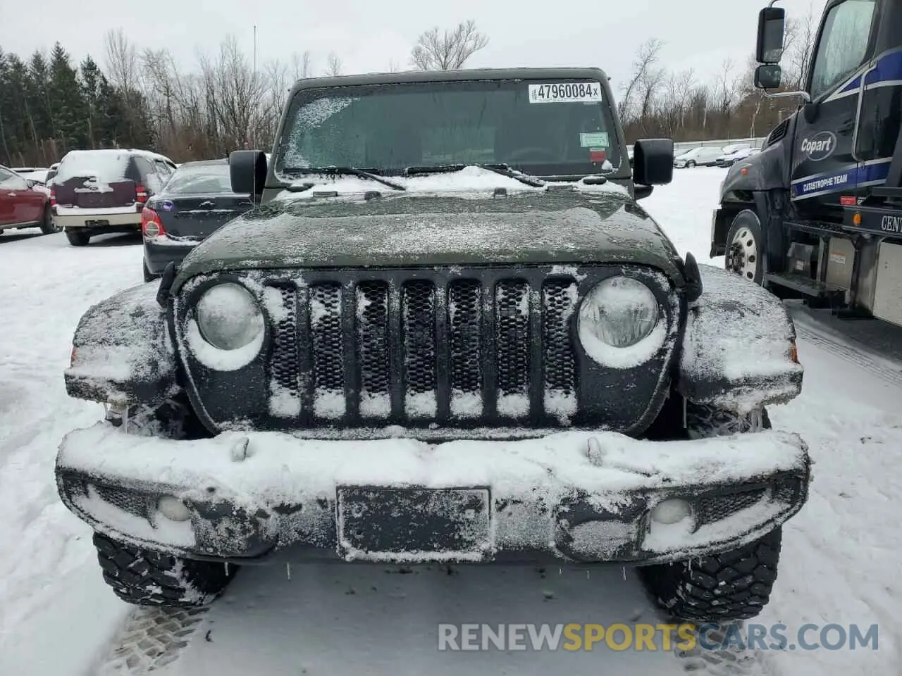 5 Photograph of a damaged car 1C4HJXDG7MW662340 JEEP WRANGLER 2021