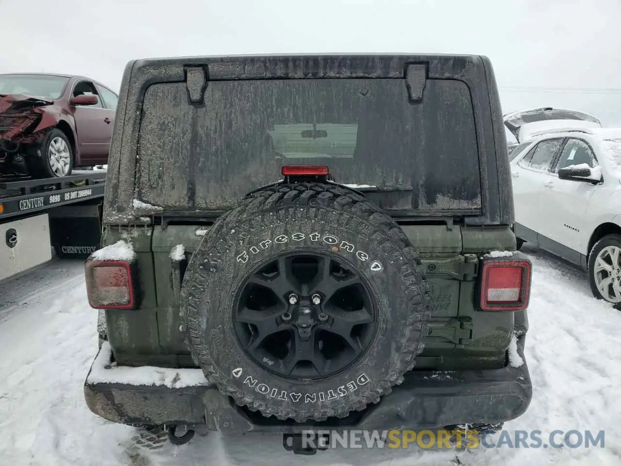6 Photograph of a damaged car 1C4HJXDG7MW662340 JEEP WRANGLER 2021