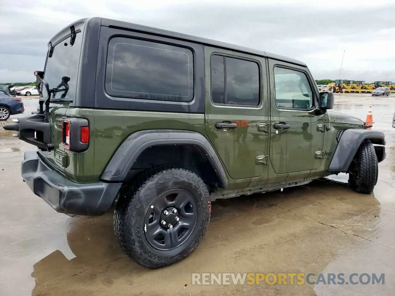 3 Photograph of a damaged car 1C4HJXDG7MW708491 JEEP WRANGLER 2021
