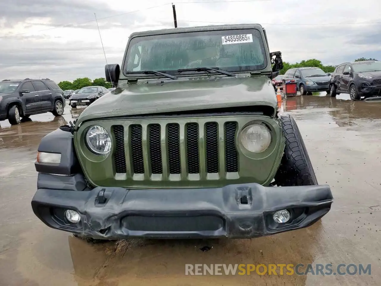 5 Photograph of a damaged car 1C4HJXDG7MW708491 JEEP WRANGLER 2021