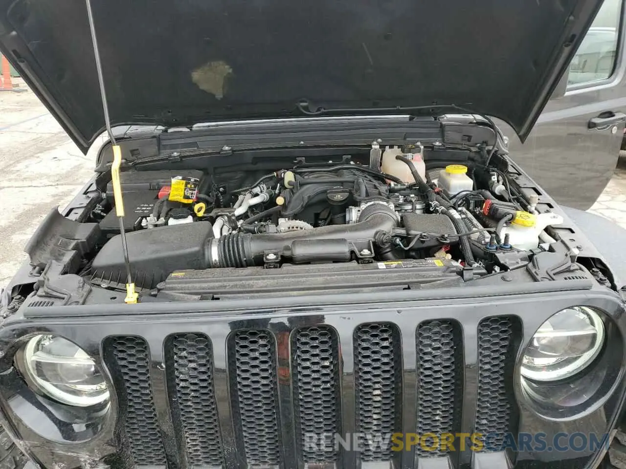 11 Photograph of a damaged car 1C4HJXDG8MW837159 JEEP WRANGLER 2021