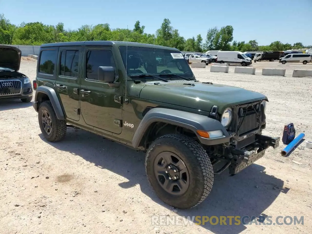 4 Photograph of a damaged car 1C4HJXDG9MW509488 JEEP WRANGLER 2021