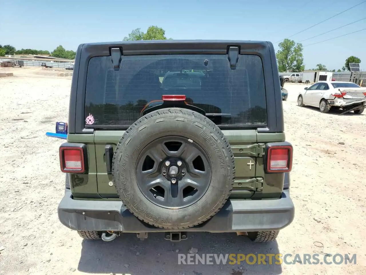 6 Photograph of a damaged car 1C4HJXDG9MW509488 JEEP WRANGLER 2021