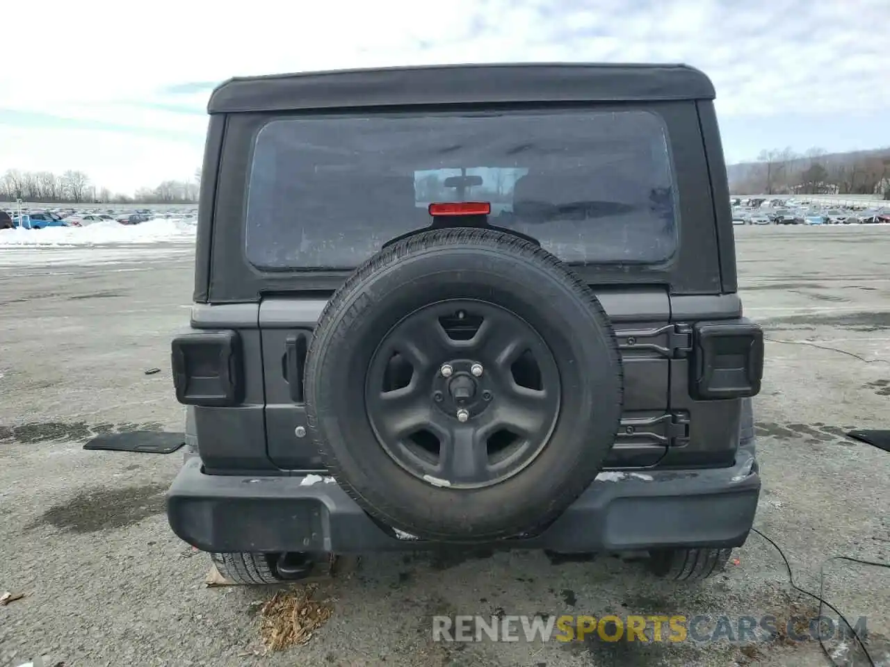 6 Photograph of a damaged car 1C4HJXDG9MW528851 JEEP WRANGLER 2021