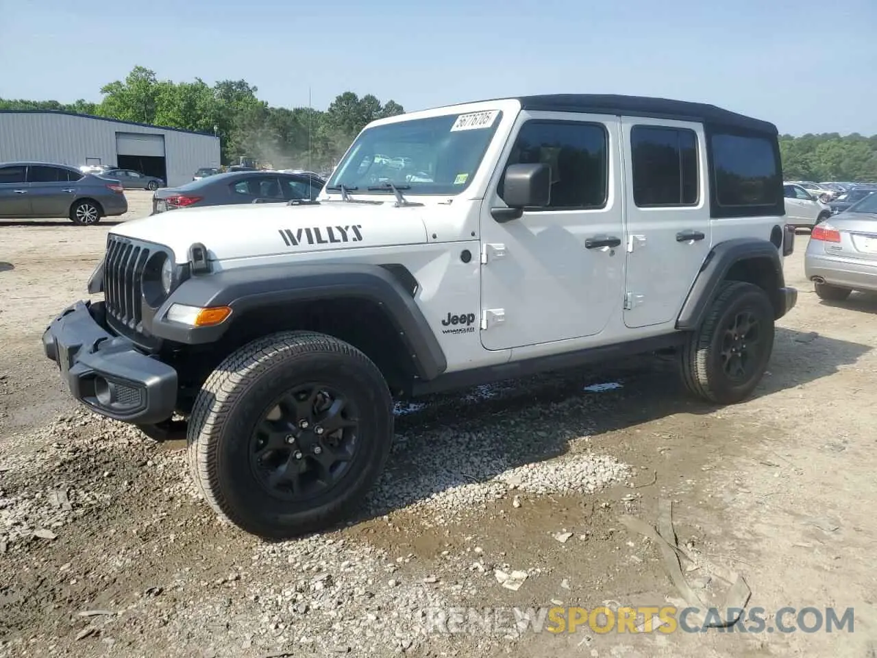 1 Photograph of a damaged car 1C4HJXDG9MW714969 JEEP WRANGLER 2021