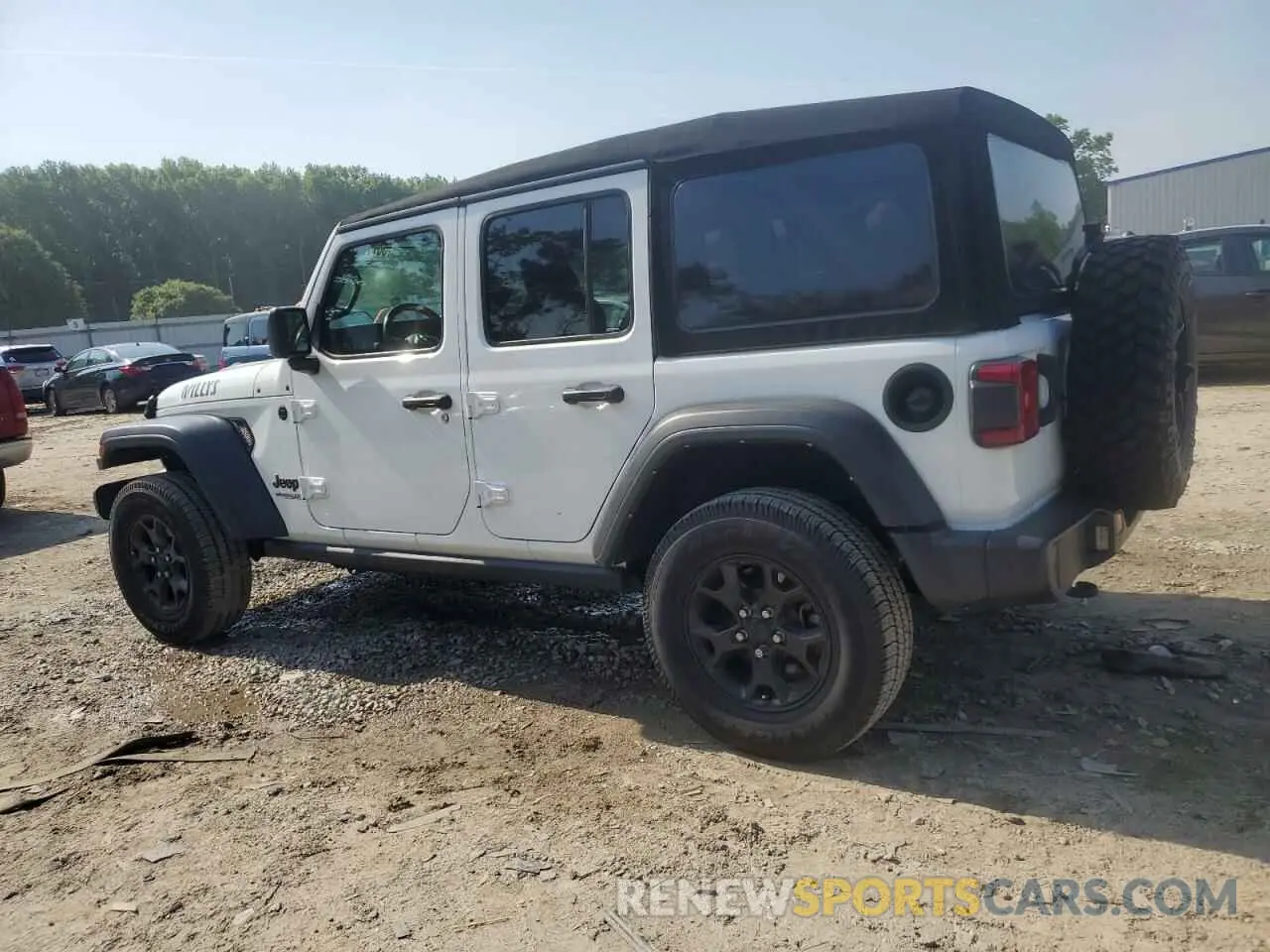 2 Photograph of a damaged car 1C4HJXDG9MW714969 JEEP WRANGLER 2021