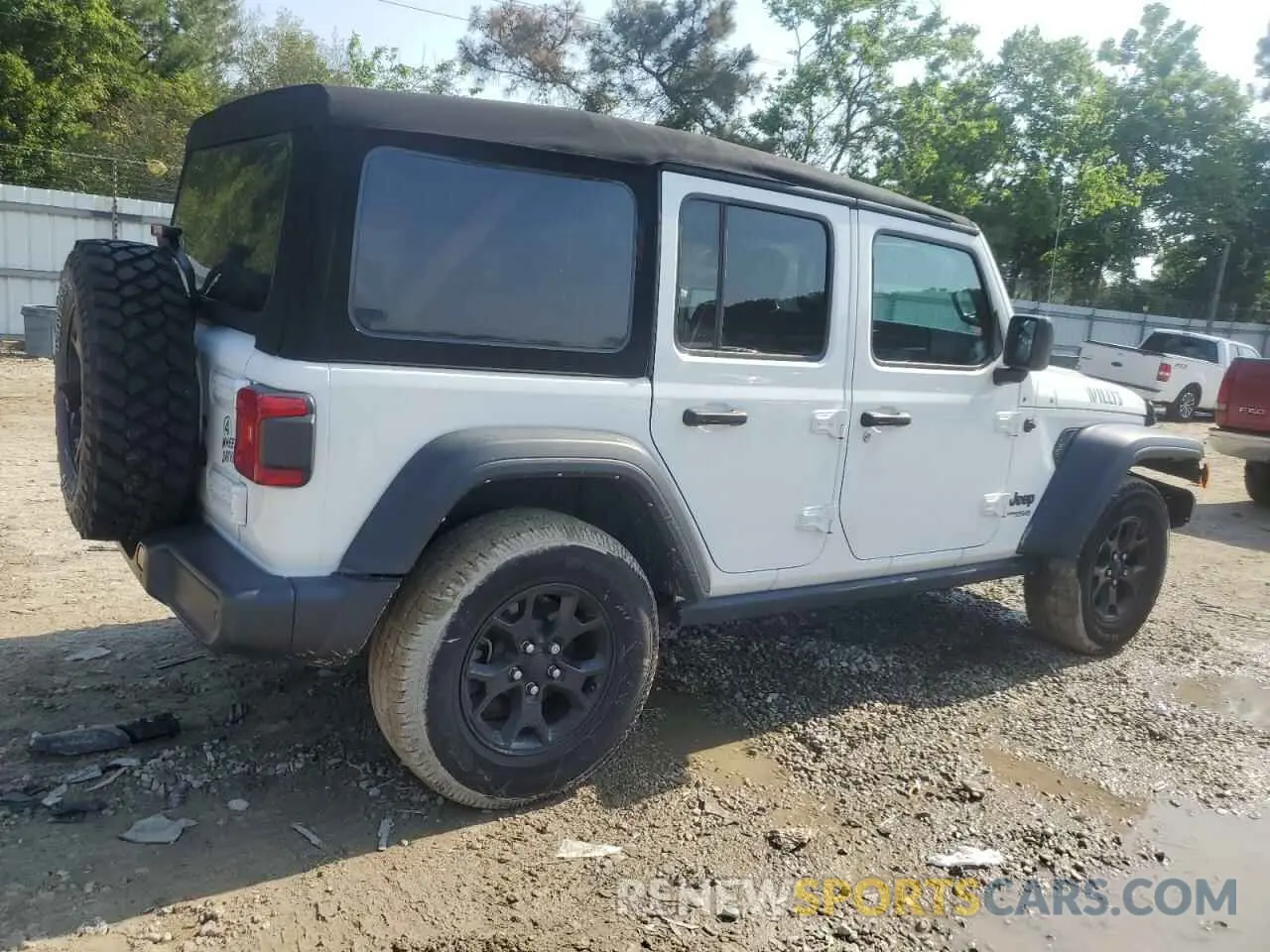 3 Photograph of a damaged car 1C4HJXDG9MW714969 JEEP WRANGLER 2021