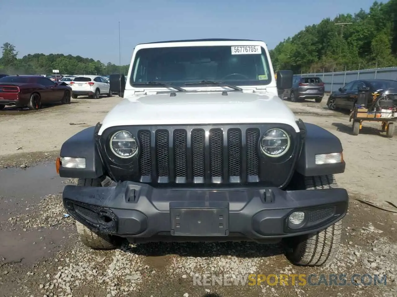 5 Photograph of a damaged car 1C4HJXDG9MW714969 JEEP WRANGLER 2021