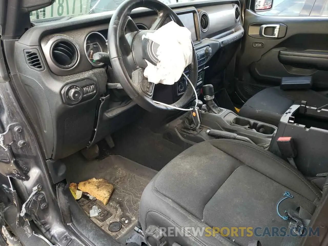 8 Photograph of a damaged car 1C4HJXDG9MW850373 JEEP WRANGLER 2021