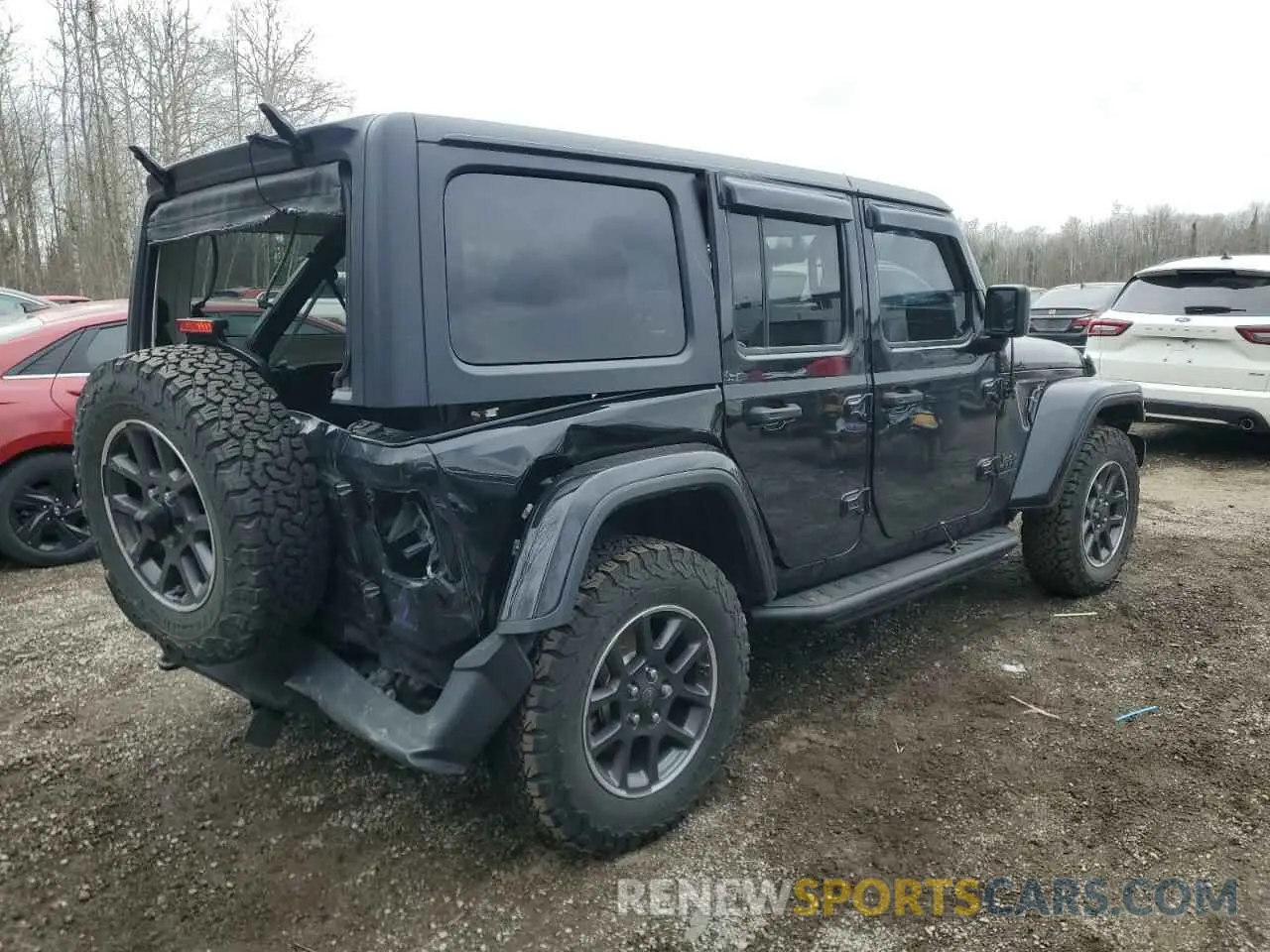 3 Photograph of a damaged car 1C4HJXDGXMW583129 JEEP WRANGLER 2021