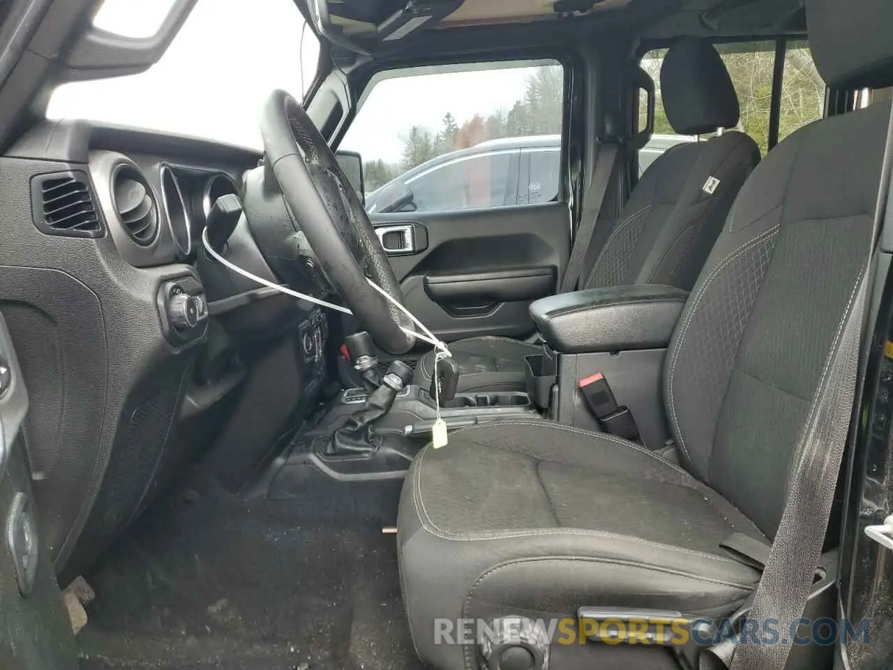 7 Photograph of a damaged car 1C4HJXDGXMW583129 JEEP WRANGLER 2021