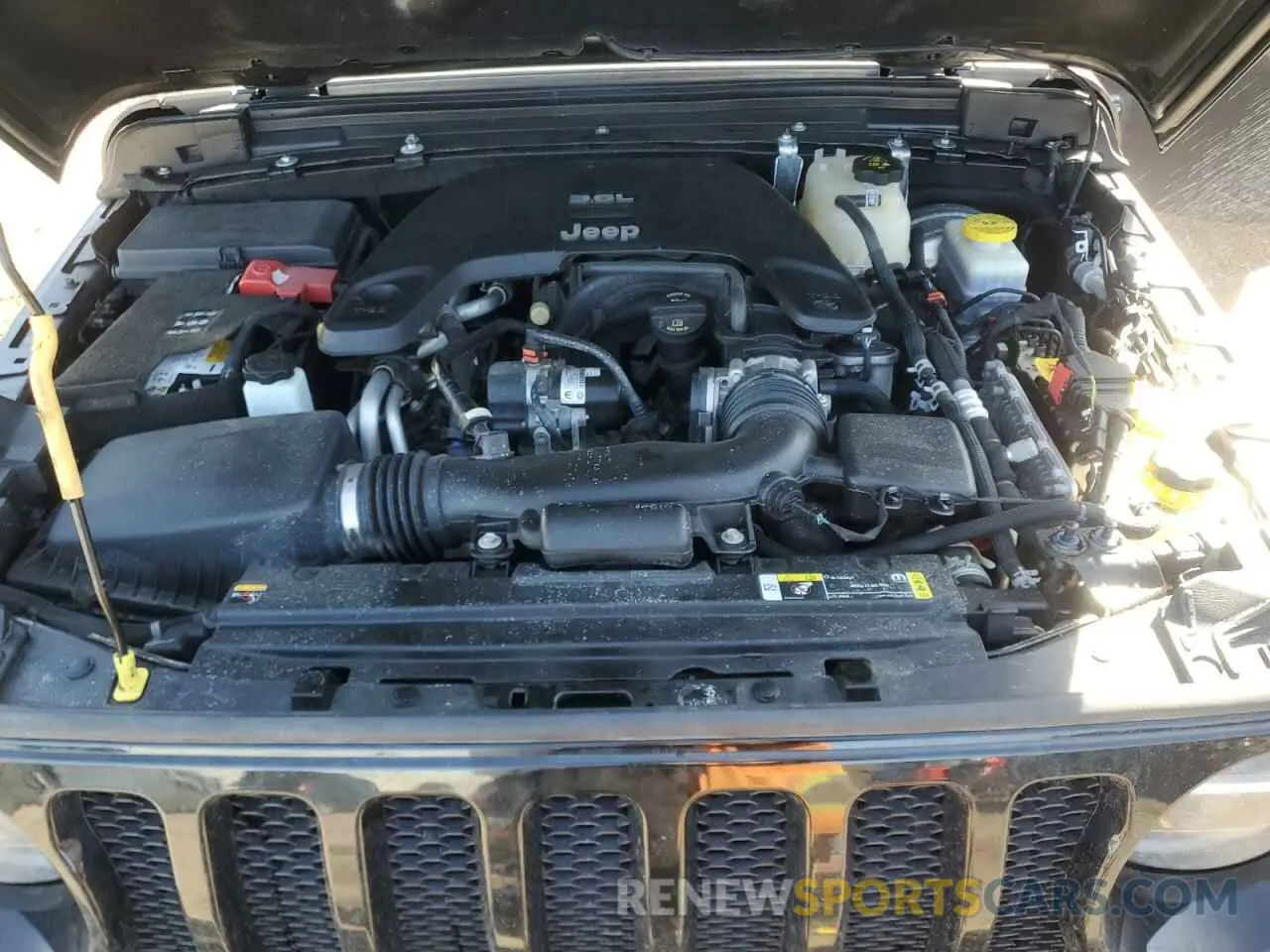 12 Photograph of a damaged car 1C4HJXDGXMW608997 JEEP WRANGLER 2021